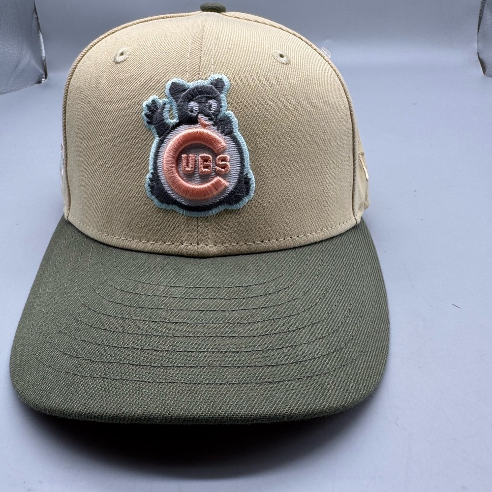 HatClub New Era Exclusive 7 1/4 "Toscano" Cubs Fitted 1990 All star Game Patch - Picture 2 of 7